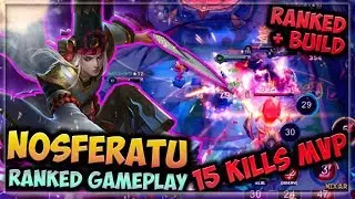 🧙🔪CRAZY MAGE TANK - 15 KILLS!! | HEROES EVOLVED - NOSFERATU BUILD | RANKED GAMEPLAY