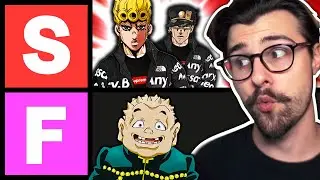 Ranking JoJo's characters based on their DRIP...