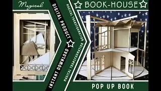 Book-house. Frame assembly instructions