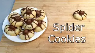 How to make Spider Cookies (Halloween)
