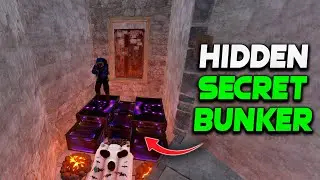 HIDDEN SECRET BUNKER In Rust / Rust Base Design