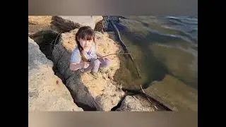 Fishing with Sophia!