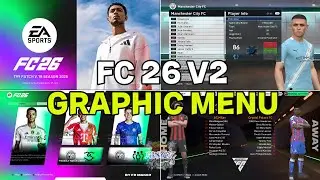 PES 2017 | FC 26 V2 GRAPHIC MENU
