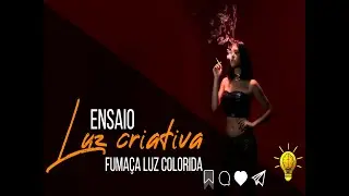 Luz Criativa - Dica Fotografia Fumaça e luz colorida