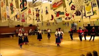 Laguna Folk Dance Festival Feb 2016 Scandia Dancers of Southern California Dance 1