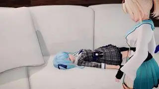Iroha makes a bold move, but... | イロハが少し大胆な行動に出たけど…