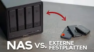 FOTOSICHERUNG: 5 Gründe für eine NAS vs. externe Festplatten & Test UGREEN DXP4800 PLUS