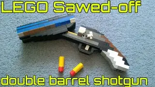 LEGO Sawed-off double barrel shotgun
