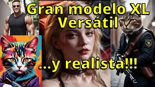 Gran modelo XL versátil y realista | Stable Diffusion en español