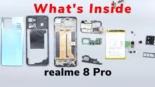realme 8 Pro Teardown - illuminating Yellow Color is Cool !