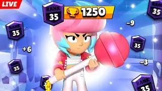 ПУШИМ БИБИ НА 35 РАНГ В СОЛО ШД 1000+ 🔥СТРИМ BRAWL STARS🔥