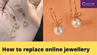 How to return and replace online jewellery/CaratLane earrings @holistichome2803