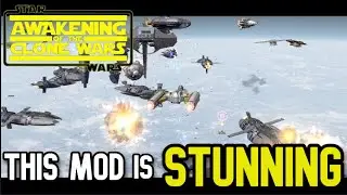 A Tale of Two Anakins and our LARGEST FLEET BATTLE(AOTCW) (An AMAZING new Clone Wars mod)