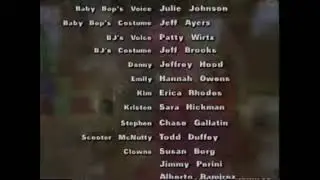Closing to Barney's Super Singing Circus 2000 VHS
