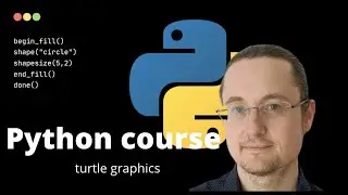How YOU can use built-in #graphics for your #python program with turtle grahpics #pythonprogramming