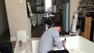 Putting up IKEA KALLAX