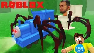 Epic Roblox Showdown: Hungry Skibidi Toilets vs. Thomas! 🚂💥 | Konas2002 Gameplay
