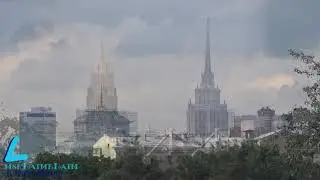 исторический вход в парк Горького со стороны ленинского проспекта