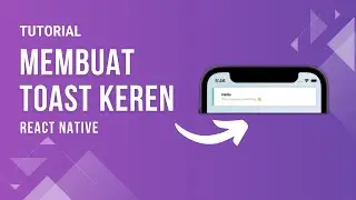 Cara Membuat Toast Message React Native