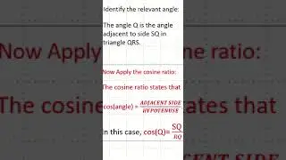 Math Trigonometry - Finding Angle of triangle using trigonometric properties Part 4