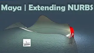 Maya: Extending NURBS Surfaces