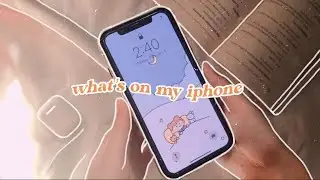 what’s on my iphone xs ʚɞ aesthetic apps ʚɞ