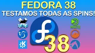 Todos as Interfaces do Linux Fedora 38! Qual é o melhor Fedora 38?
