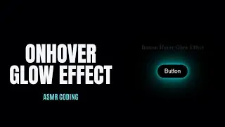 Onhover Button Glow Effect | 