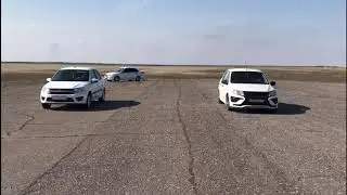 Гонки. Granta SE, Granta Drive Active и бешеная Granta SPORT! Кто быстрей?
