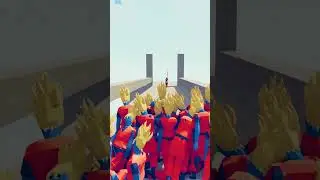 MUSKETEER GOD vs 100x GOKU - Totally Accurate Battle Simulator TABS
