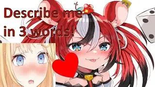 Ame! Describe me in 3 Words!【Hakos Baelz】
