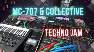MC-707 & GROOVEBOX COLLECTIVE - JAPANESE TECHNO MUSIC JAM