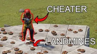 Rust Cheaters vs Rust Landmines!