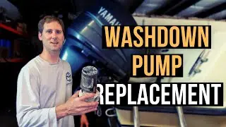 Washdown Pump Replacement: SHURFLO to JABSCO - Marine Tech - Vlog#12