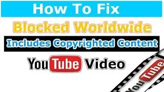 How to fix blocked worldwide youtube video | power Tips