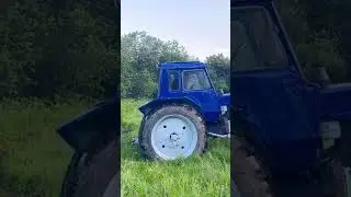 Трактор Т-150 застрял очень сильно