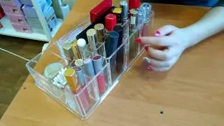 Акриловый органайзер для косметики или бижутерии
