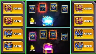 Castle crush - Mega Chest Opening 🔥 | Got 3 Legendaries at the same time✌️