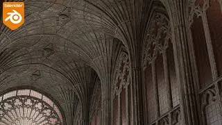 Modelling vaults in Blender  - The Pointed Arch