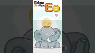 The Letter E | Short E Song | Kids Song | #Kidzstation #Shorts