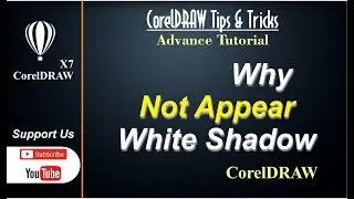 How To add White Shadow in CorelDRAW   ||  By Bnarts  ||