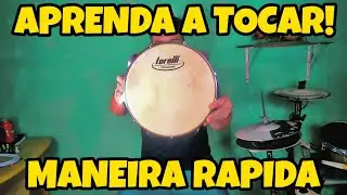 COMO TOCAR PANDEIRO ? MANEIRA RÁPIDA E EFICAZ (Parte 1)  Método Pablo Batera