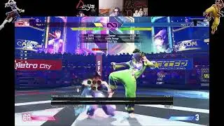 Street Fighter 6 Chun Li max damage midscreen from 2LK w/CA LVL 3 "SORRY!"