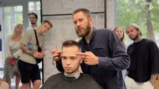 Мастер-класс по короткой мужской стрижке от Олега Афанасьева