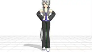MMD Haku animation