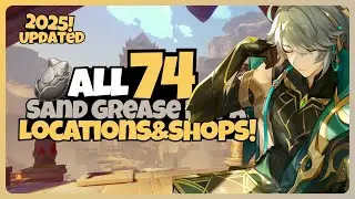ALL 74 Sand Grease Pupa Locations & Shops | Alhaitham & Dehya Ascension Material | Genshin Impact