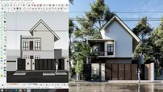 TUTORIAL ENSCAPE 4.4 EXTERIOR | HIGH QUALITY RENDER