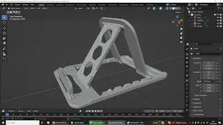 Stampa 3d: Modifica supporto tablet con blender