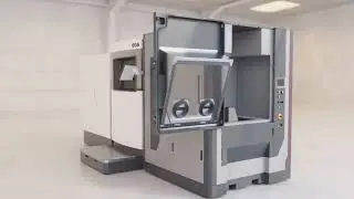 Grenzebach-Entpulverungslösung Dual Setup Station
