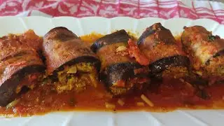 باذنجان محشي بحشو رائع   من بنتها عاودت طيبتها عدة مرات من اطباق رمضان ما عليك غير جربيها